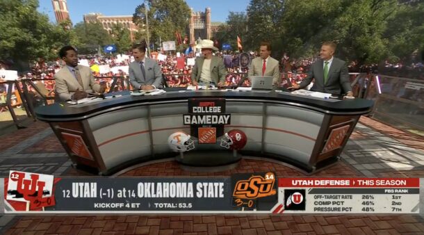 The College GameDay set for Week 4 at Oklahoma.